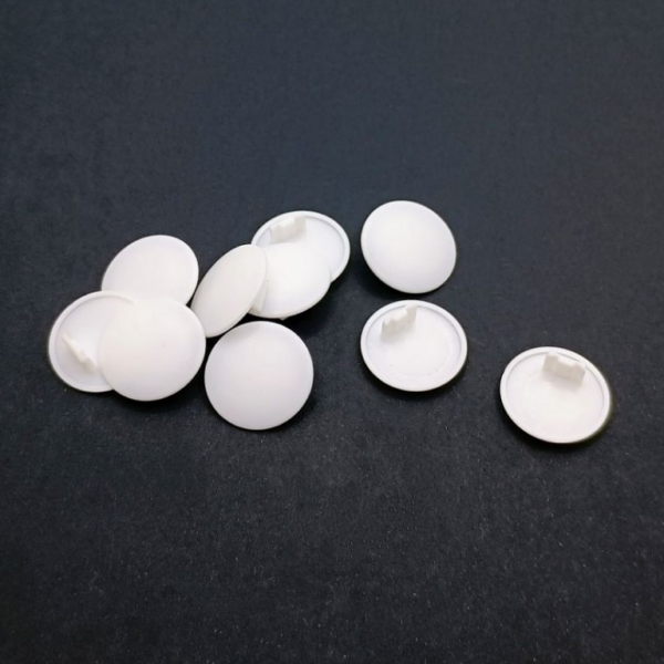 Copriforo per Barilotto con Bordo modello Trio Bianco d.17